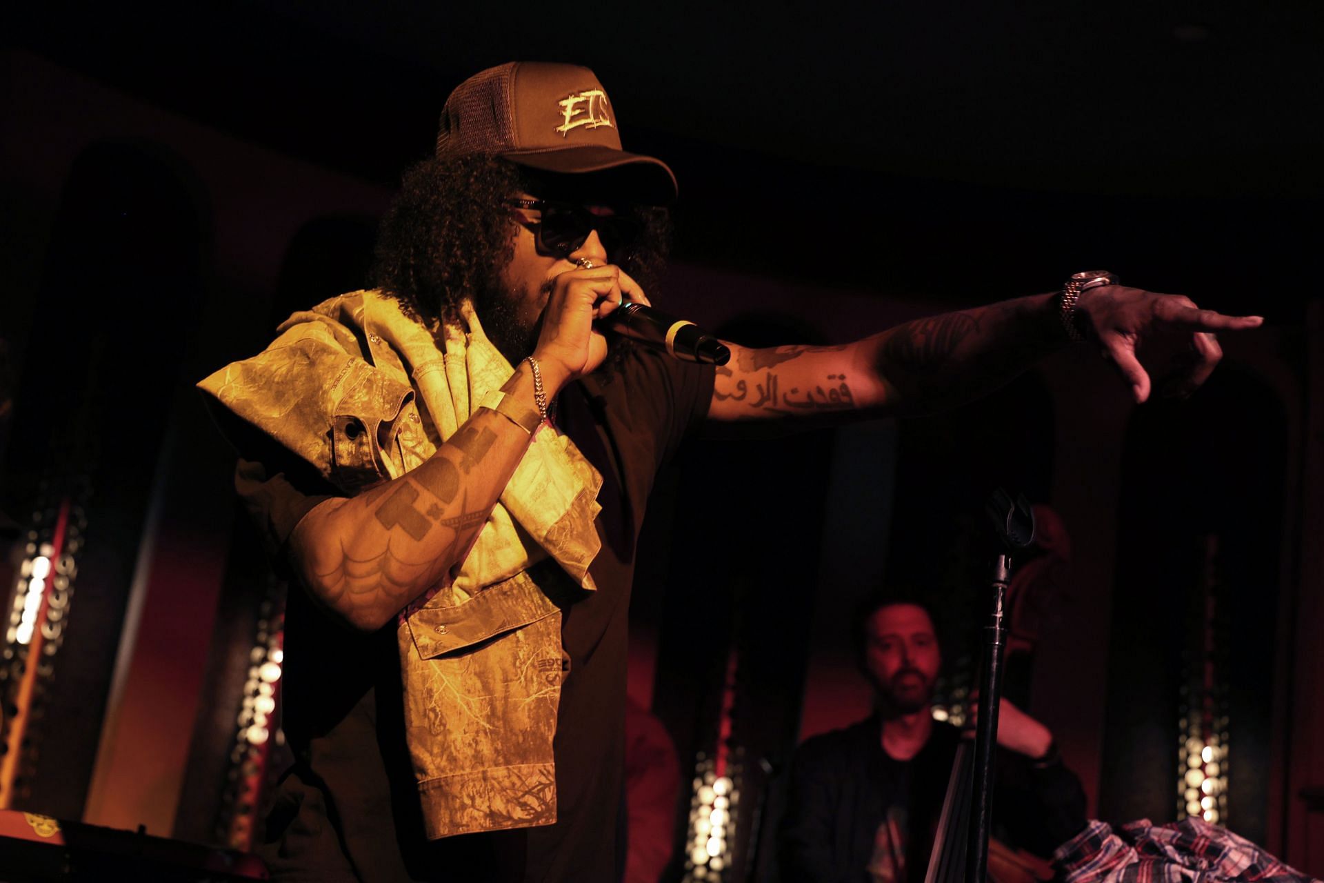 Ab-Soul at the celebration for IDK's Birthday and the release of F65 with Dave Chappelle. - (Image via Getty)